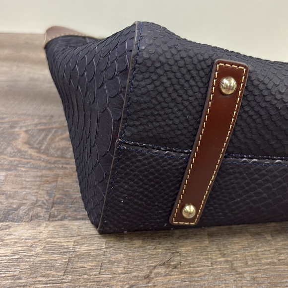 Dooney & Bourke Leather Logo Lock Shoulder Bag - Picture 8 of 16